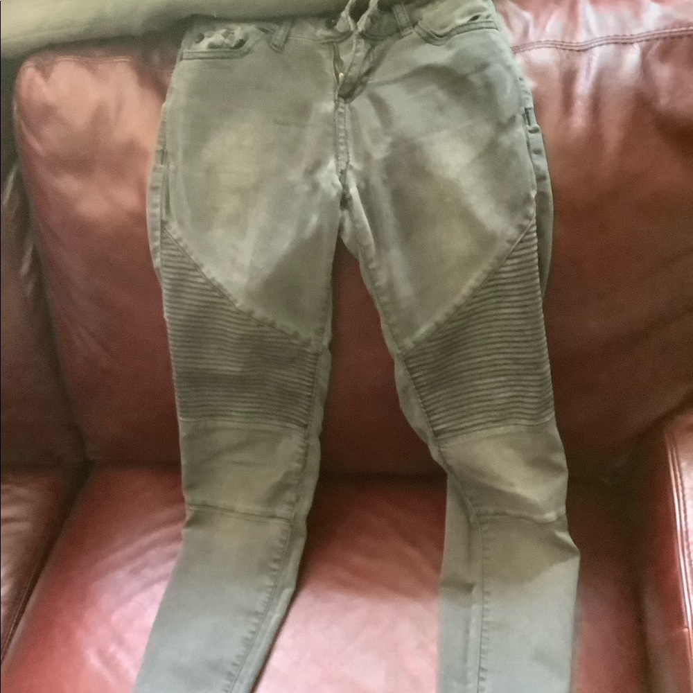 Black heart pants